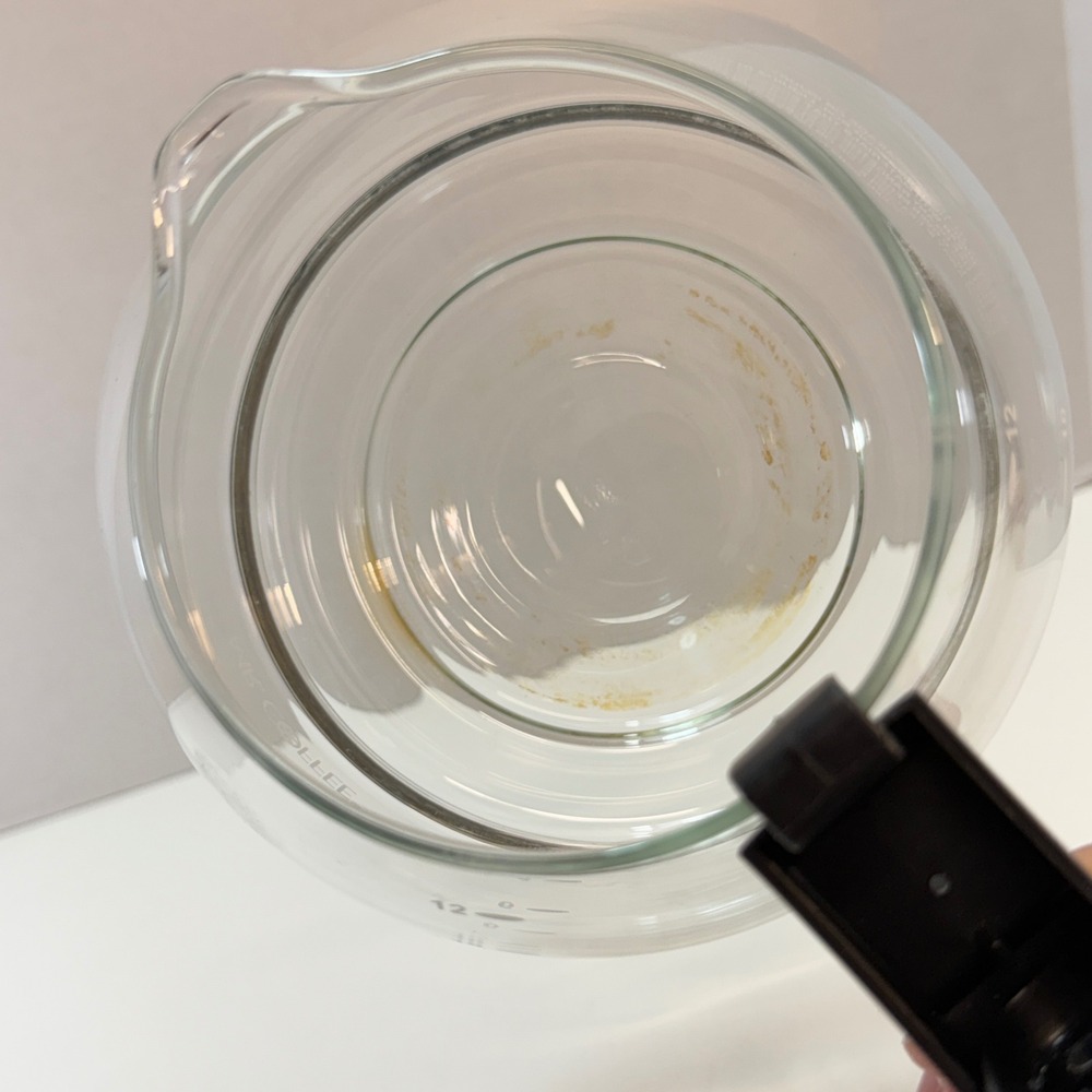 Mr Coffee Replacement Carafe 12 Cup Clear Black Glass Coffee Pot PL12 OEM Part - Picture 6 of 9